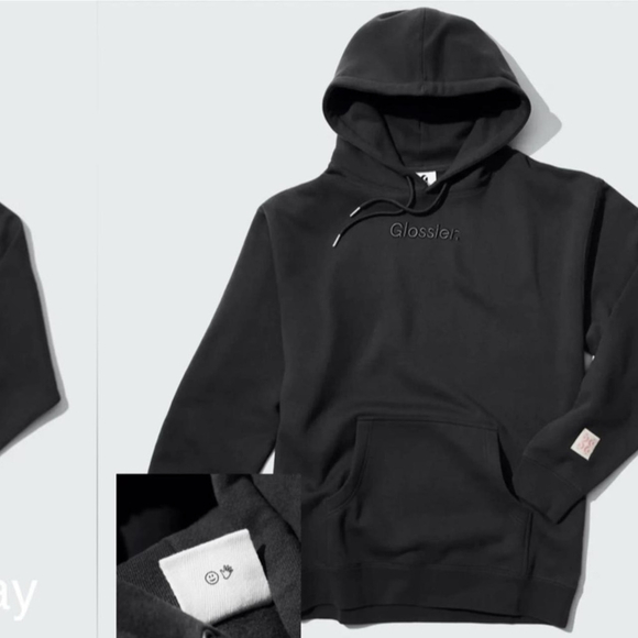 Glossier soho hoodie graphite NWT - Picture 4 of 7